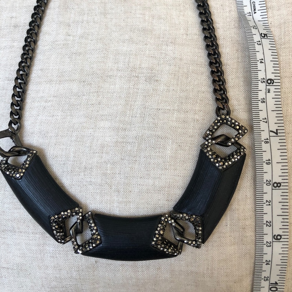 Alexis Bittar Lucite links necklace